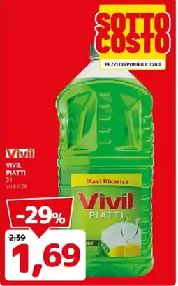 DPiù Vivil Piatti offerta