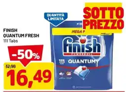 DPiù Finish Quantum Fresh offerta