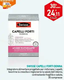 Parafarmacia Conad Swisse Capelli Forti Donna offerta