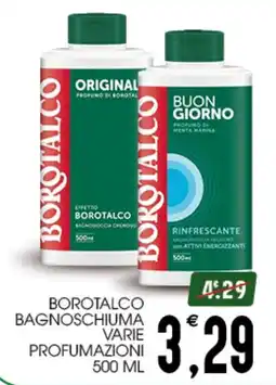 SpesAmica Borotalco bagnoschiuma varie profumazioni offerta