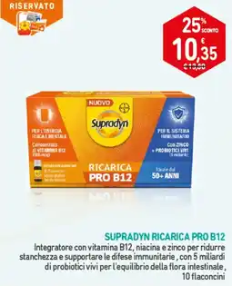 Parafarmacia Conad Supradyn Ricarica Pro B12 offerta
