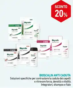 Parafarmacia Conad Bioscalin anti caduta offerta