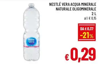 Nestlé Vera acqua minerale naturale oligominerale