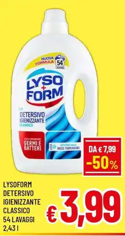 Famila Market Lysoform detersivo igienizzante classico offerta