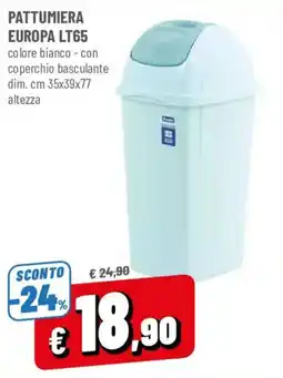 DPiù Pattumiera Europa LT65 offerta