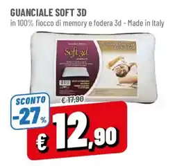 DPiù Guanciale soft 3d offerta