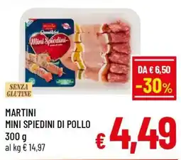 Famila Market Martini mini spiedini di pollo offerta