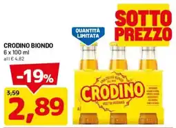 DPiù Crodino biondo offerta