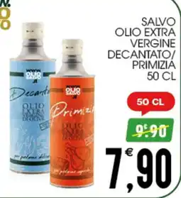 SpesAmica Salvo olio extra vergine decantato/primizia offerta