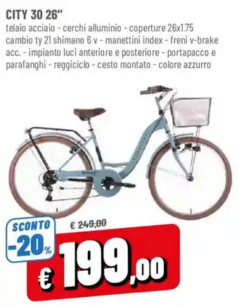 City 30 26"