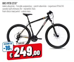DPiù Bici mtb 27.5" da 85 offerta