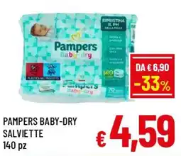 Famila Market Pampers Baby-dry salviette offerta