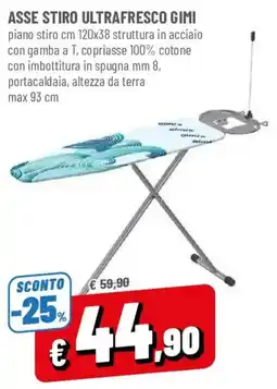 DPiù Asse stiro ultrafresco Gimi offerta