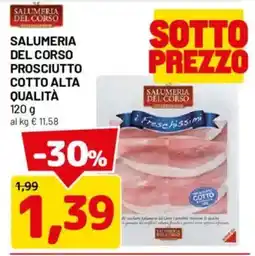 DPiù Prosciutto cotto alta qualità offerta