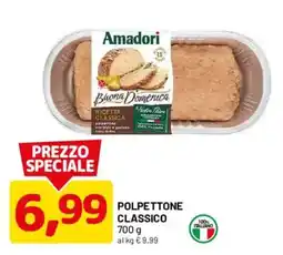 DPiù Amadori Polpettone Classico offerta