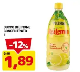 DPiù Succo di limone Realemon offerta