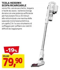 DPiù Tesla scopa ricaricabile offerta