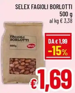 Famila Market Fagioli borlotti Selex offerta