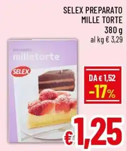 Famila Market SELEX PREPARATO MILLE TORTE offerta