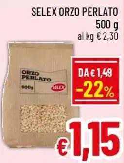 Famila Market Orzo perlato Selex offerta