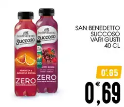 SpesAmica San Benedetto Succoso Zero offerta
