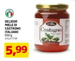 DPiù Delidor miele di castagno italiano offerta