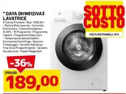 DPiù Daya lavatrice offerta
