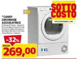 DPiù Candy asciugatrice offerta