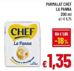 Famila Market Parmalat Chef La Panna offerta