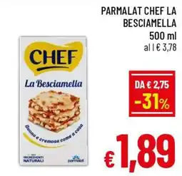 Famila Market Parmalat Chef La Besciamella offerta