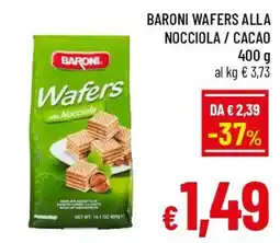 Famila Market Baroni Wafers alla Nocciola offerta