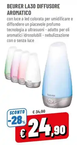 DPiù Beurer LA30 diffusore aromatico offerta