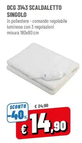 DCG 3143 Scaldaleto Singolo