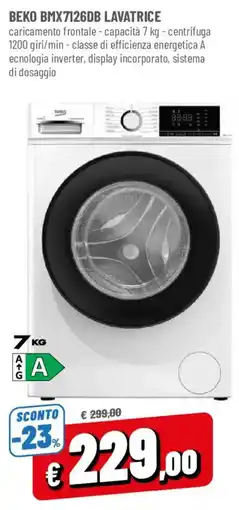 DPiù Beko lavatrice offerta