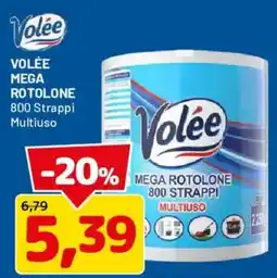 DPiù Volée Mega Rotolone offerta