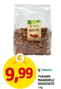 DPiù Tukano mandorle sgusciate offerta