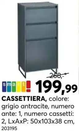 Dipo Arredamenti smart! CASSETTIERA offerta