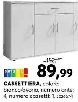 Dipo Arredamenti smart! CASSETTIERA offerta