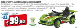 DPiù Auto sportiva elettrica 12V radiocomandata offerta