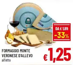 Famila Market Formaggio Monte Veronese d'allevo offerta