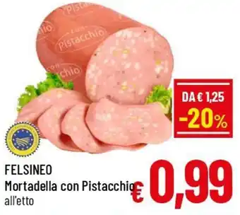 Felsineo Mortadella con Pistacchio