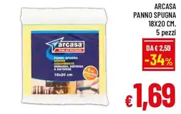 Famila Market Arcasa panno spugna offerta