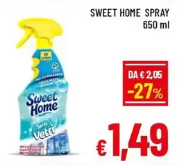 Famila Market Sweet Home Spray Vetri offerta
