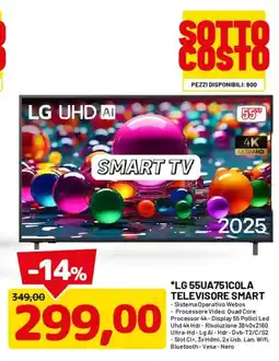 DPiù LG TELEVISORE SMART offerta