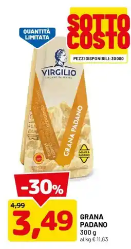 DPiù Grana Padano Virgilio offerta