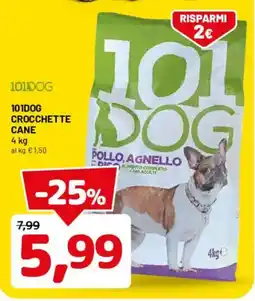 DPiù 101dog crocchette cane offerta