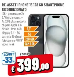 DPiù iPhone 15 offerta