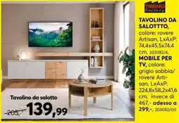 Dipo Arredamenti Tavolino da salotto Trend Factory offerta