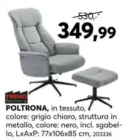 Dipo Arredamenti Trend Factory Poltrona offerta