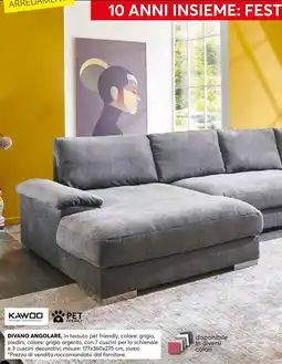 Dipo Arredamenti Divano angolare Kawoo offerta